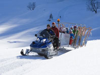 Rodeln, Winterwandern